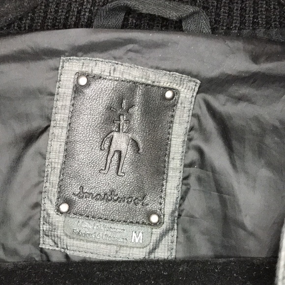 EUC Smartwool fall/winter jacket with knit collar - Picture 6 of 16